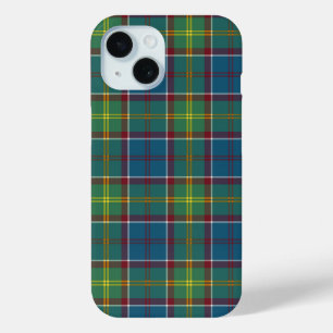 Coque Pour iPhone 15 Ayrshire Scotland District Tartan Motif