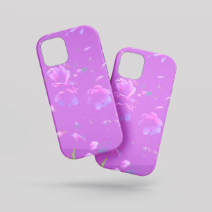 Case-Mate iPhone Case Azaleas flottantes Mauve violet