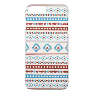 Case-Mate iPhone Case Aztec Blues Crème Rouge Motifs Mixtes Motif