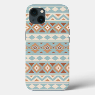 Case-Mate iPhone Case Aztec Essence Ptn IIIb Blue Cream Terracottas