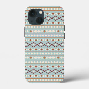 Case-Mate iPhone Case Aztec Formes Motif Rusts Crème Turquoise-Bleu