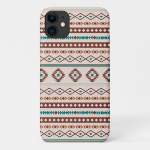 Case-Mate iPhone Case Aztec Rusts Crème Turquoise Motifs mélangés Motif