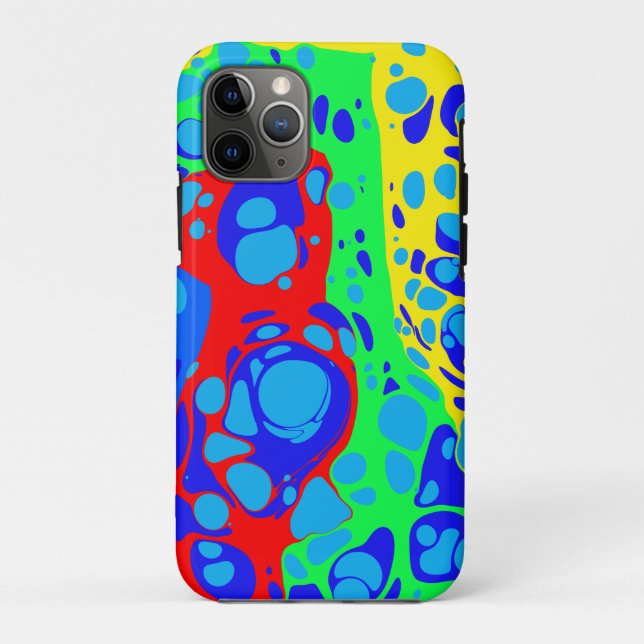 Coques Case-Mate iPhone Azul - Design moderne et abstrait (Dos)