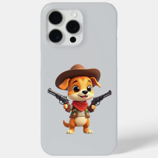 Coque iPhone 15 Pro Max Baby Cowboy Dog iPhone/iPad Case