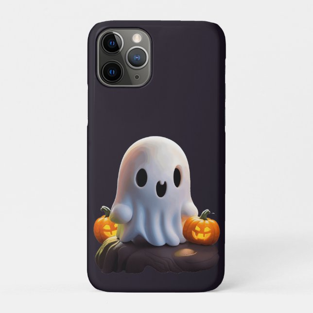 Coques Case-Mate iPhone Baby Ghost Déplaisant mignon caractère Halloween (Dos)