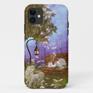 Coque iPhone 11 Baby Unicorn Imaginaire Garden.png