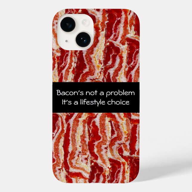 Coques Case-Mate iPhone Bacon n'est pas un problème (Verso)