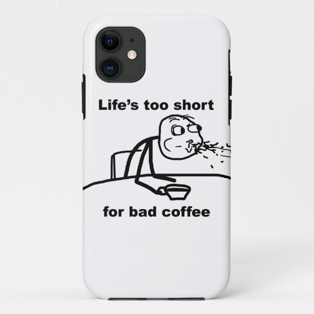 Coques Case-Mate iPhone Bad Coffee (Dos)