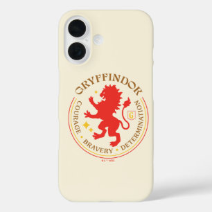 Coques iPhone 16 Badge de la Fierté de la maison de lion rouge GRYF
