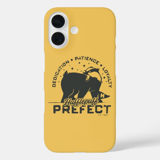 Coques Case-Mate iPhone Badge de préconfiguration HUFFLEPUFF™ (Verso)