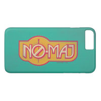 Badge rouge et jaune NO-MAJ™