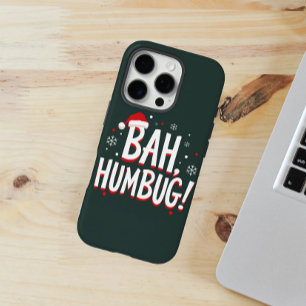 Coques iPhone 16 Pro BAH, HUMBUG ! en gras avec un petit chapeau de Pèr