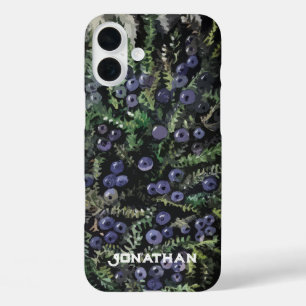 Coques iPhone 16 Plus Baies bleues sauvages