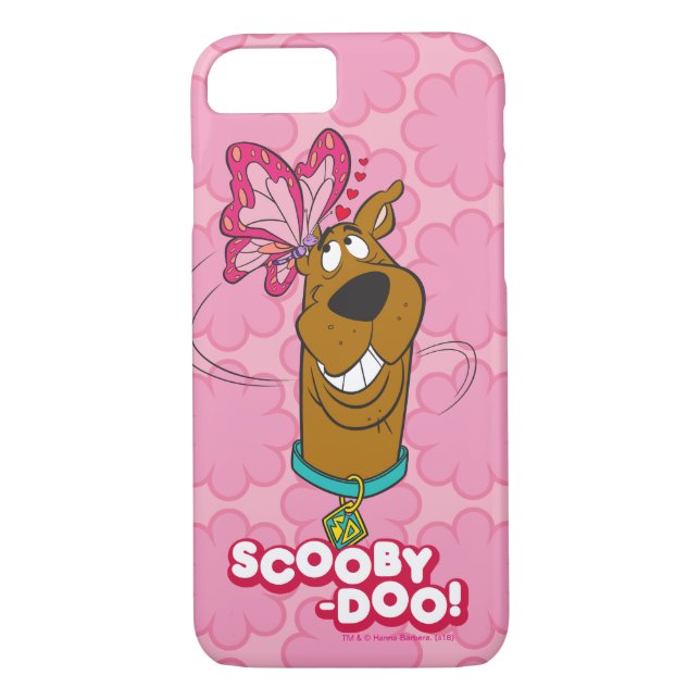 Coques Case-Mate iPhone Baisers à papillon Scooby-Doo (Dos)