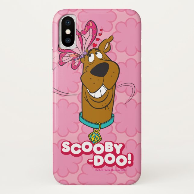 Coques Case-Mate iPhone Baisers à papillon Scooby-Doo (Dos)