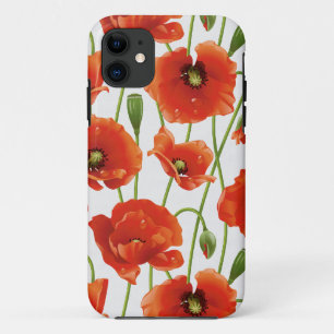 Etui iPhone Case-Mate baisses de l'eau sur les pavots mignons