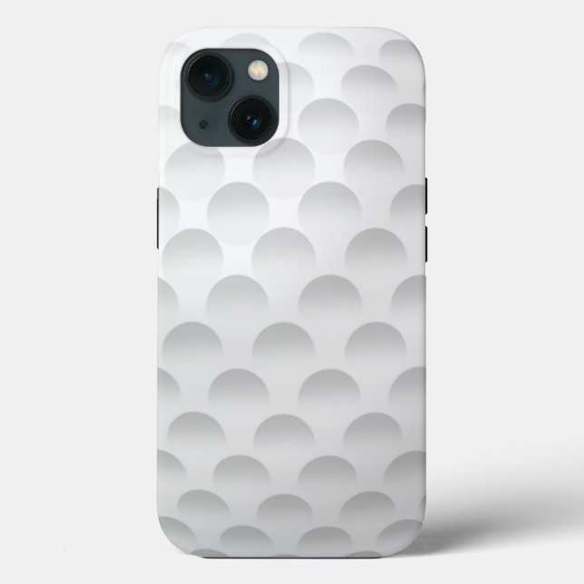Coques Case-Mate iPhone Bal de golf blanc (Verso)