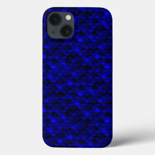 iPhone 13 Case Balances de sirène bleu foncé tombant