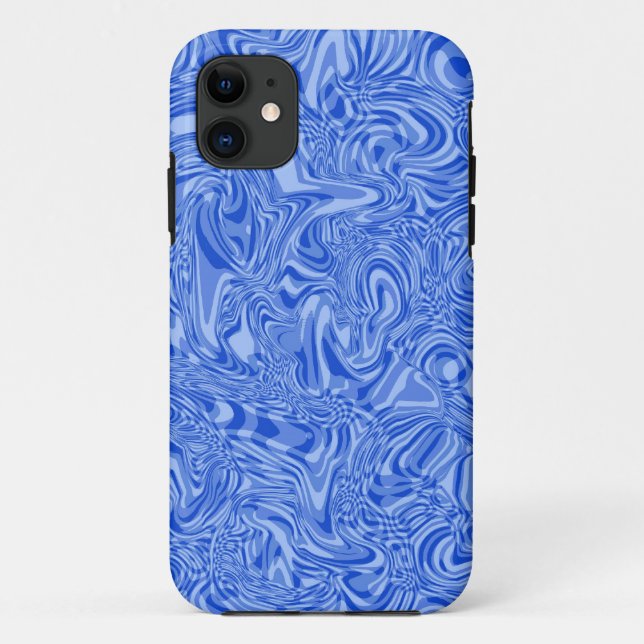 Coques Case-Mate iPhone Balayage bleu (Dos)