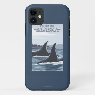 Coque Case-Mate Pour iPhone Baleines #1 - Homer, Alaska d'orque