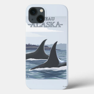 iPhone 13 Case Baleines #1 - Juneau, Alaska d'orque