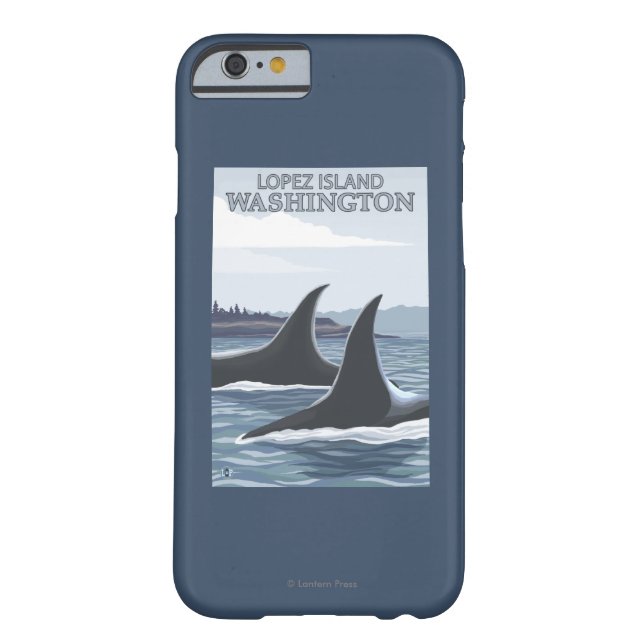Coques Case-Mate iPhone Baleines #1 - Lopez, Washington d'orque (Dos)