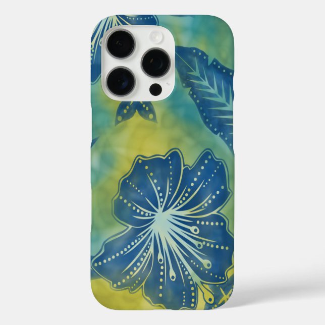 Coques Case-Mate iPhone Bali Flower Batik Tropical (Verso)