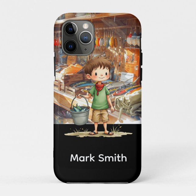 Coques Case-Mate iPhone Balise bagage pour les amateurs de pêche (Dos)