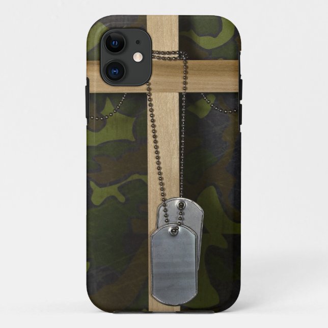 Coques Case-Mate iPhone Balises de chien avec croix (Dos)