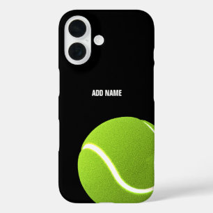 Coques iPhone 16 Balle de tennis vert