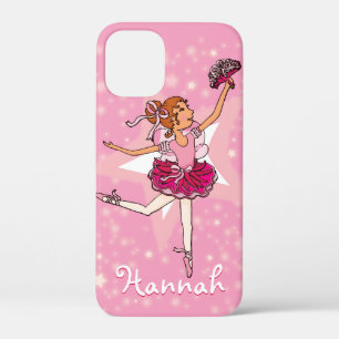 Case-Mate iPhone Case Ballerina rose danseur étoiles filles nom