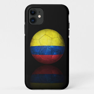 Coque Case-Mate Pour iPhone Ballon de football colombien usé du football de