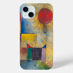Coque iPhone 15 Mini Ballons rouges Paul Klee