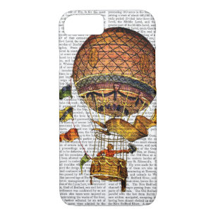 Coque iPhone 8/7 Ballotte à air chaud avec drapeaux