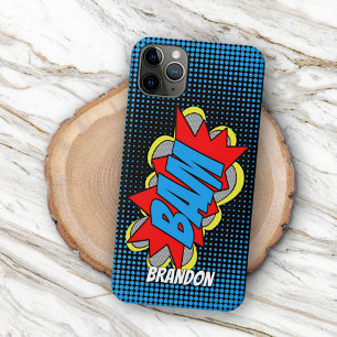 Case-Mate iPhone Case BAM personnalisé cool vintage style Pop Art bande 