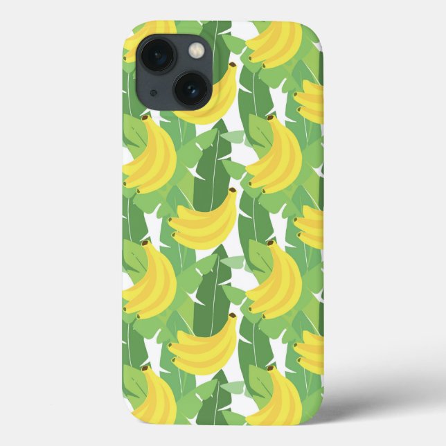 Coques Case-Mate iPhone Banana Leaves et Fruit Pattern (Verso)