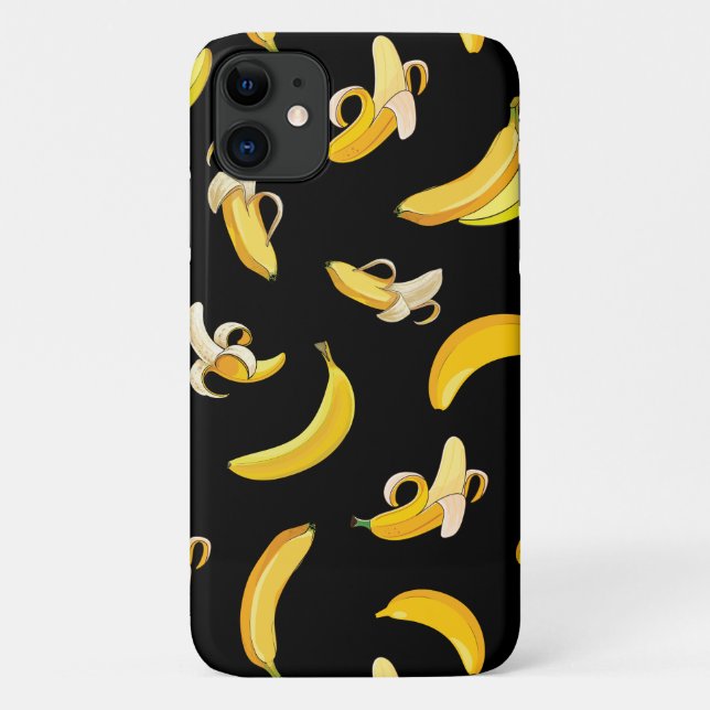 Coques Case-Mate iPhone Banana Pattern 5 (Dos)