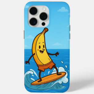 Coque iPhone 15 Pro Max Banana Surfer