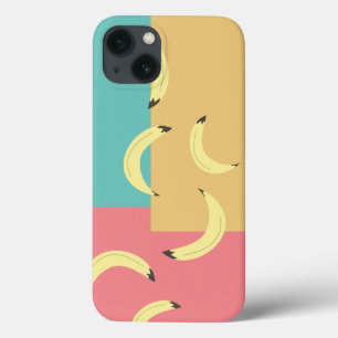 Case-Mate iPhone Case Bananes Rétro Formes Colorées