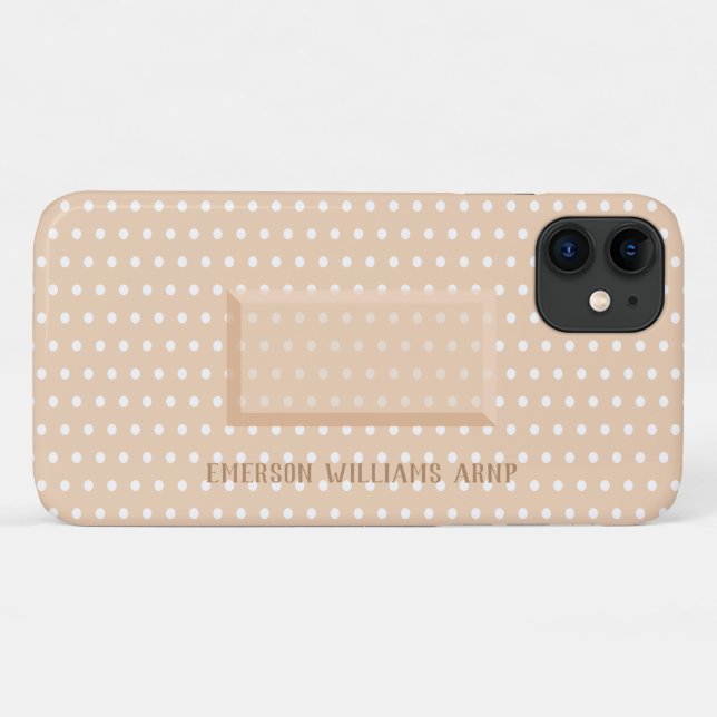 Coques Case-Mate iPhone Bandage adhésif personnalisable (Dos (Horizontal))