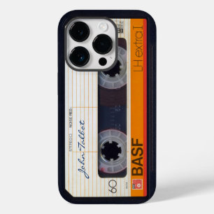 Coque Pour iPhone 14 Pro Bande audio 3 i vintage Retro 80s Mixtape