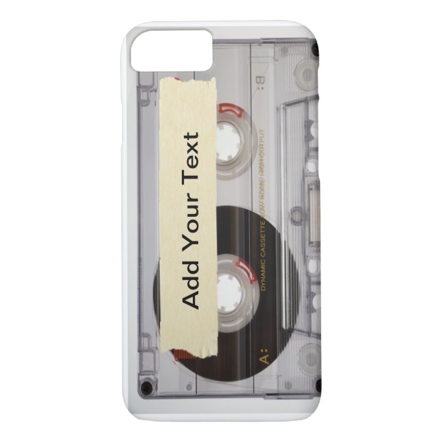 Coques Case-Mate iPhone Bande Casette (Dos)