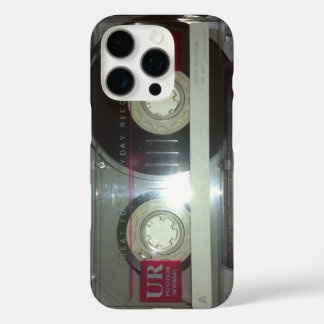 Coques iPhone 16 Pro Bande de cassette vintage - Nettoyer
