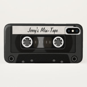 Coque iPhone X Bande de mélange personnalisée