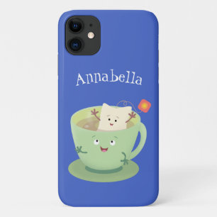 Case-Mate iPhone Case Bande dessinée de la tasse de thé mignonne humour 