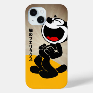 Coque Pour iPhone 15 Bande dessinée Dessin animé Chat