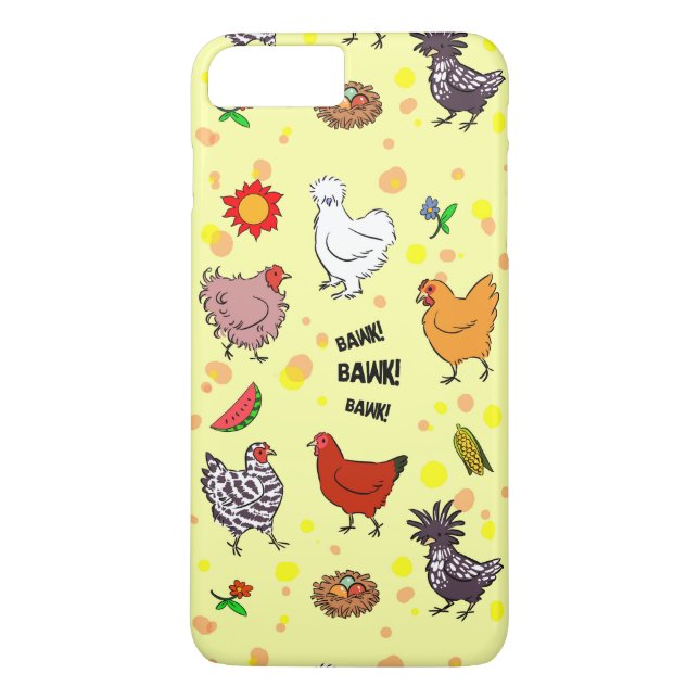 Coques Case-Mate iPhone Bande dessinée sans couture mignonne de motif de (Dos)