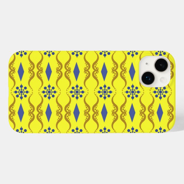 Coques Case-Mate iPhone Bande indienne décorative (Verso (horizontal))