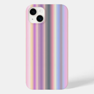 Coque Pour iPhone 14 Plus Bandes arc-en-ciel Pastel - Motif