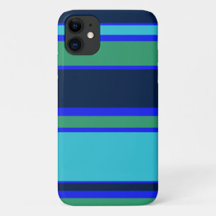 Case-Mate iPhone Case Bandes bleues et vertes